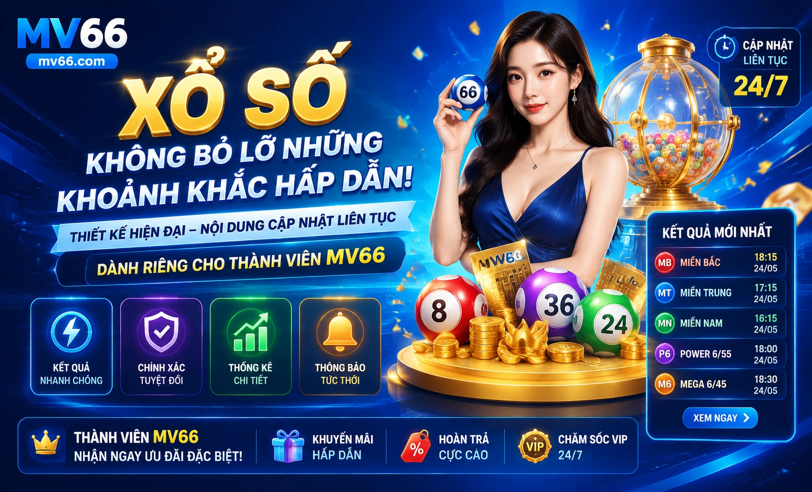 Trải nghiệm người chơi xổ số trên web di động